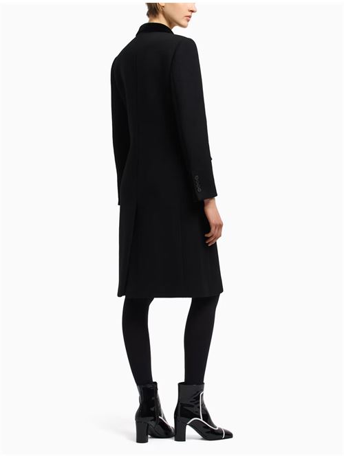Cappotto con rever Emporio Armani | EW001384AF10228UC001